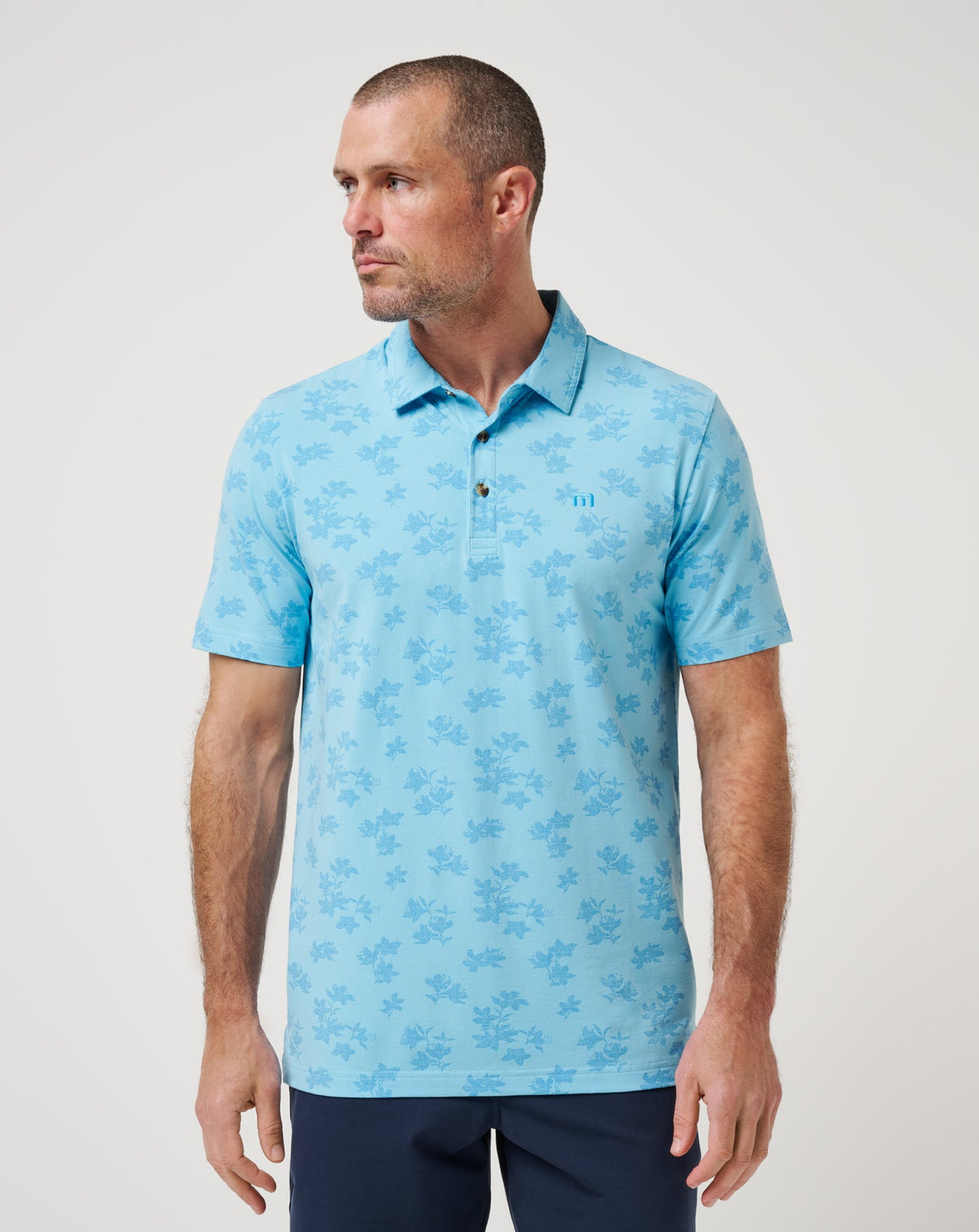 Port Day Polo Air Blue | Travis Mathew