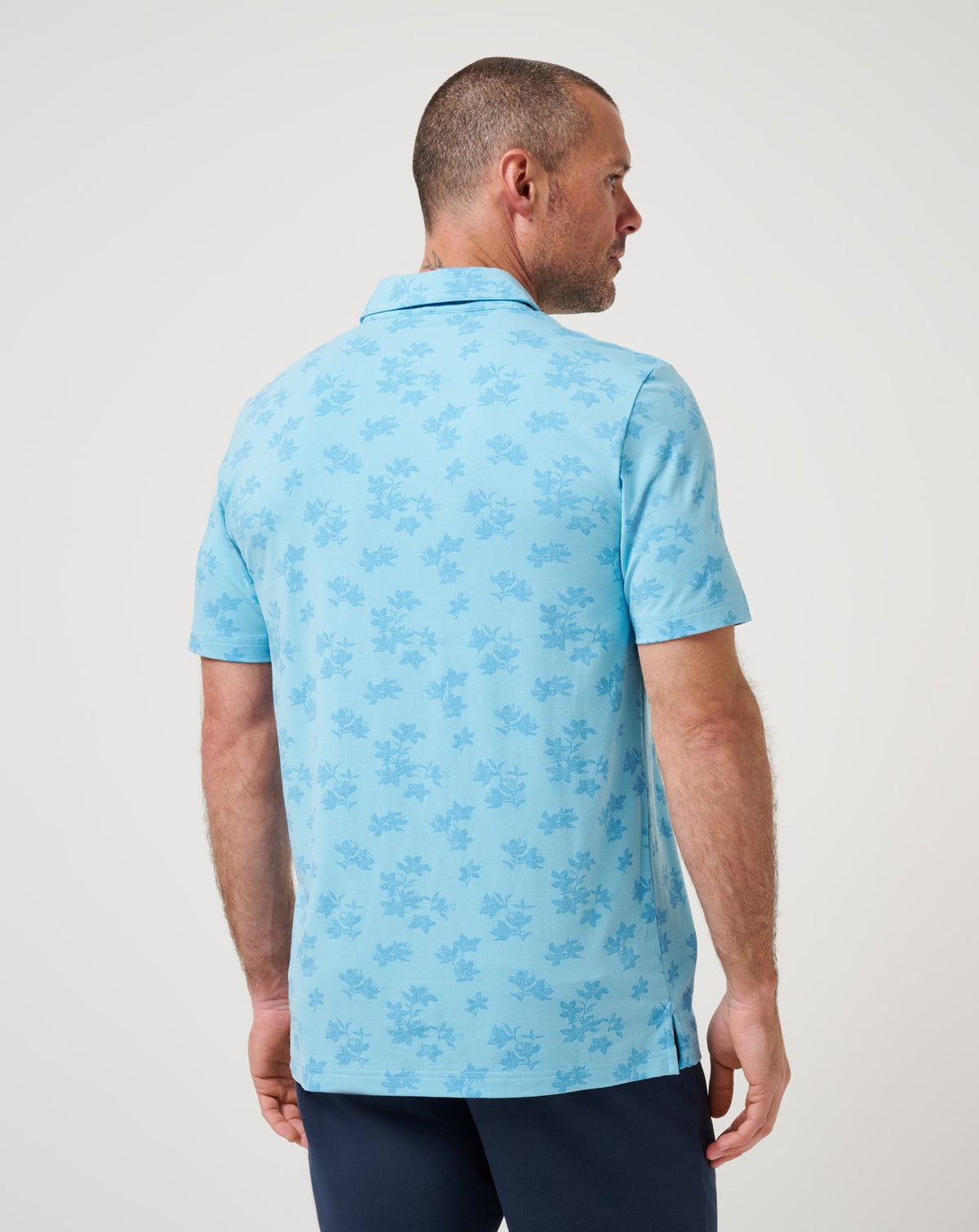 Port Day Polo Air Blue | Travis Mathew