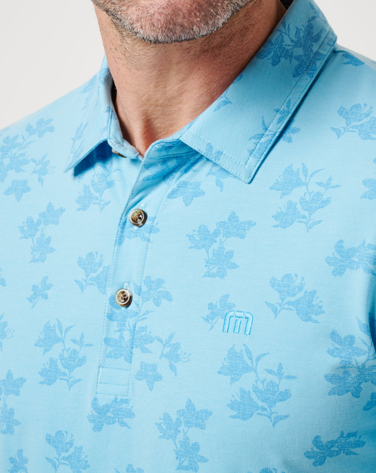 Port Day Polo Air Blue | Travis Mathew