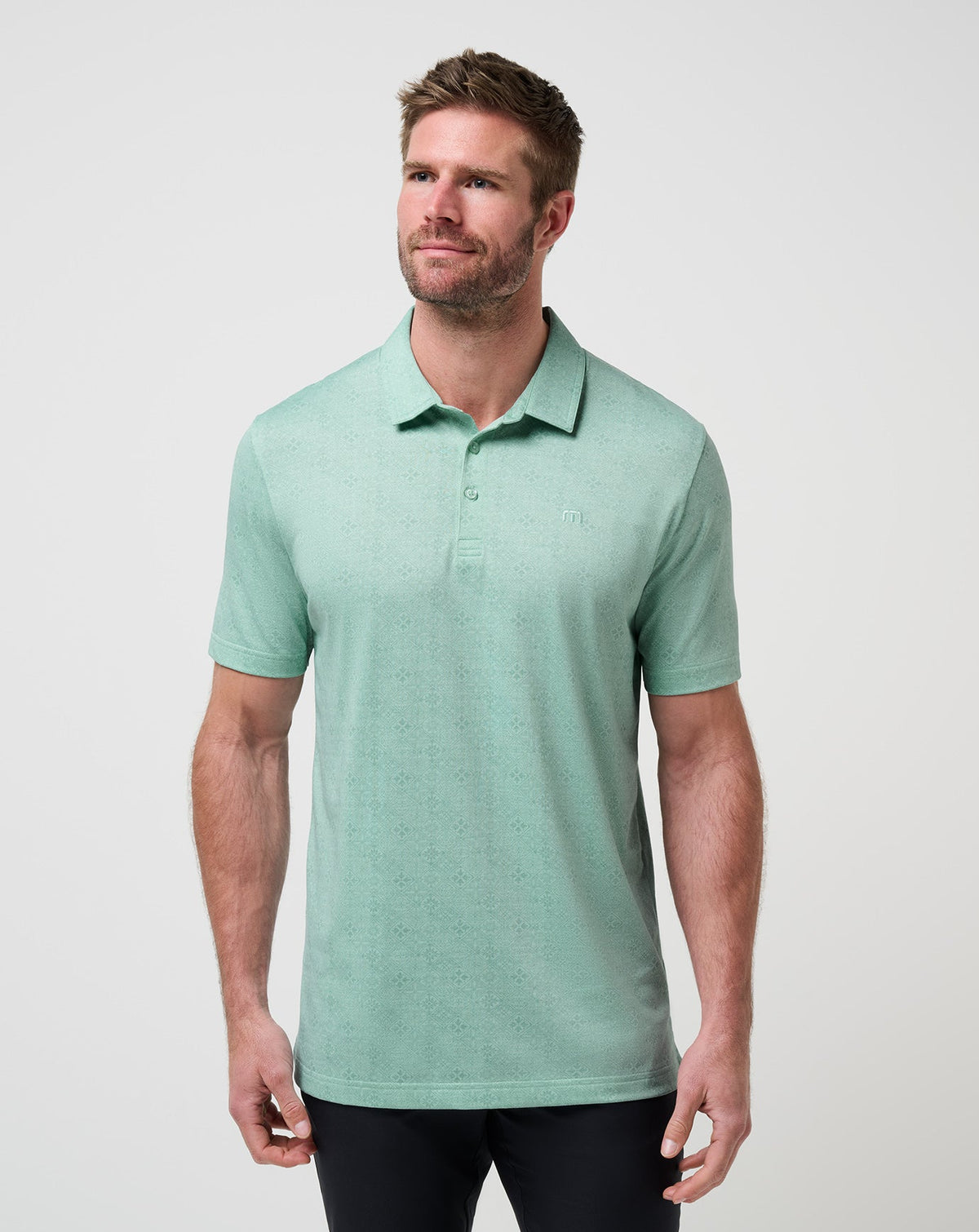 Acropolis Polo Eggshell Blue | Travis Mathew