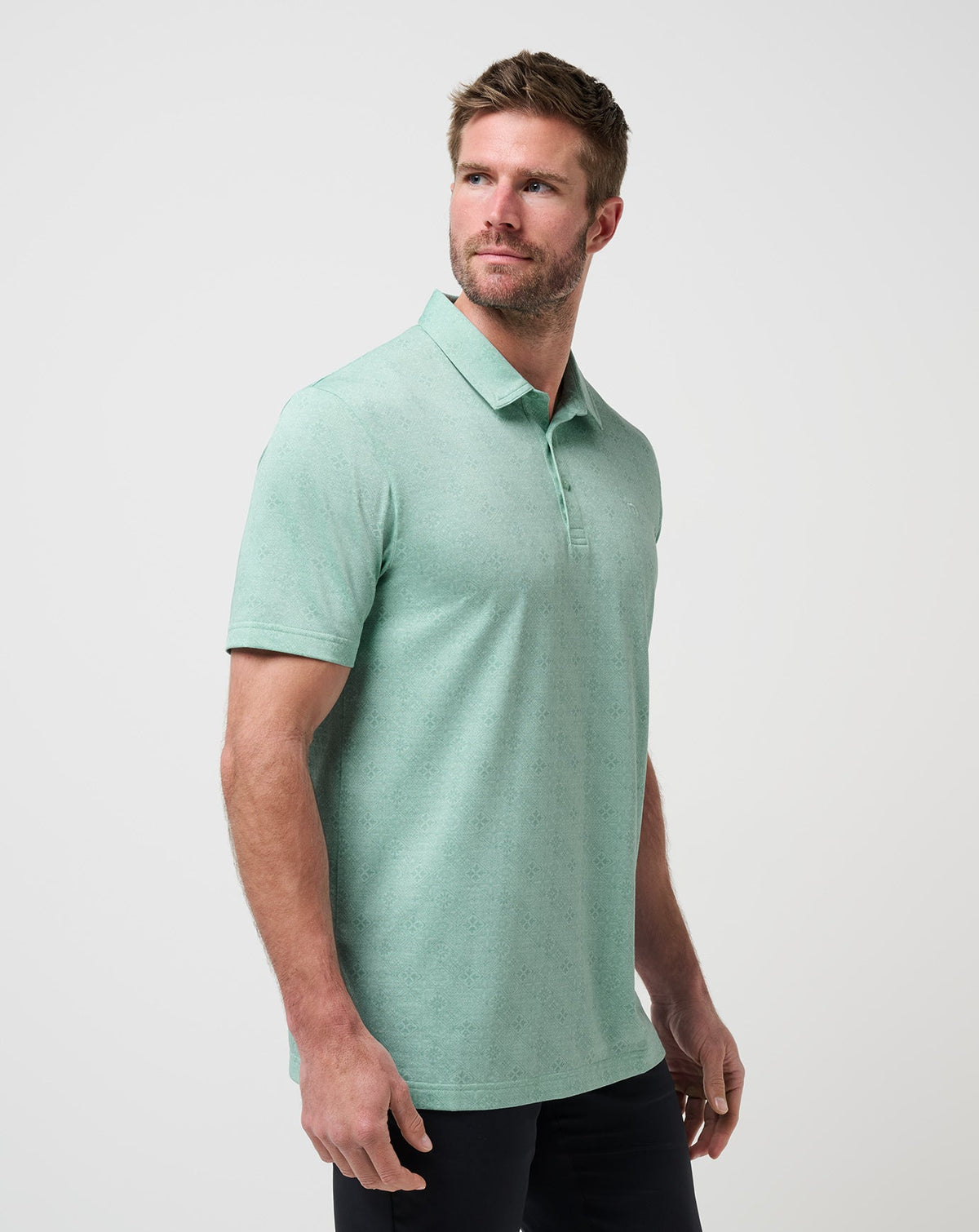 Acropolis Polo Eggshell Blue | Travis Mathew