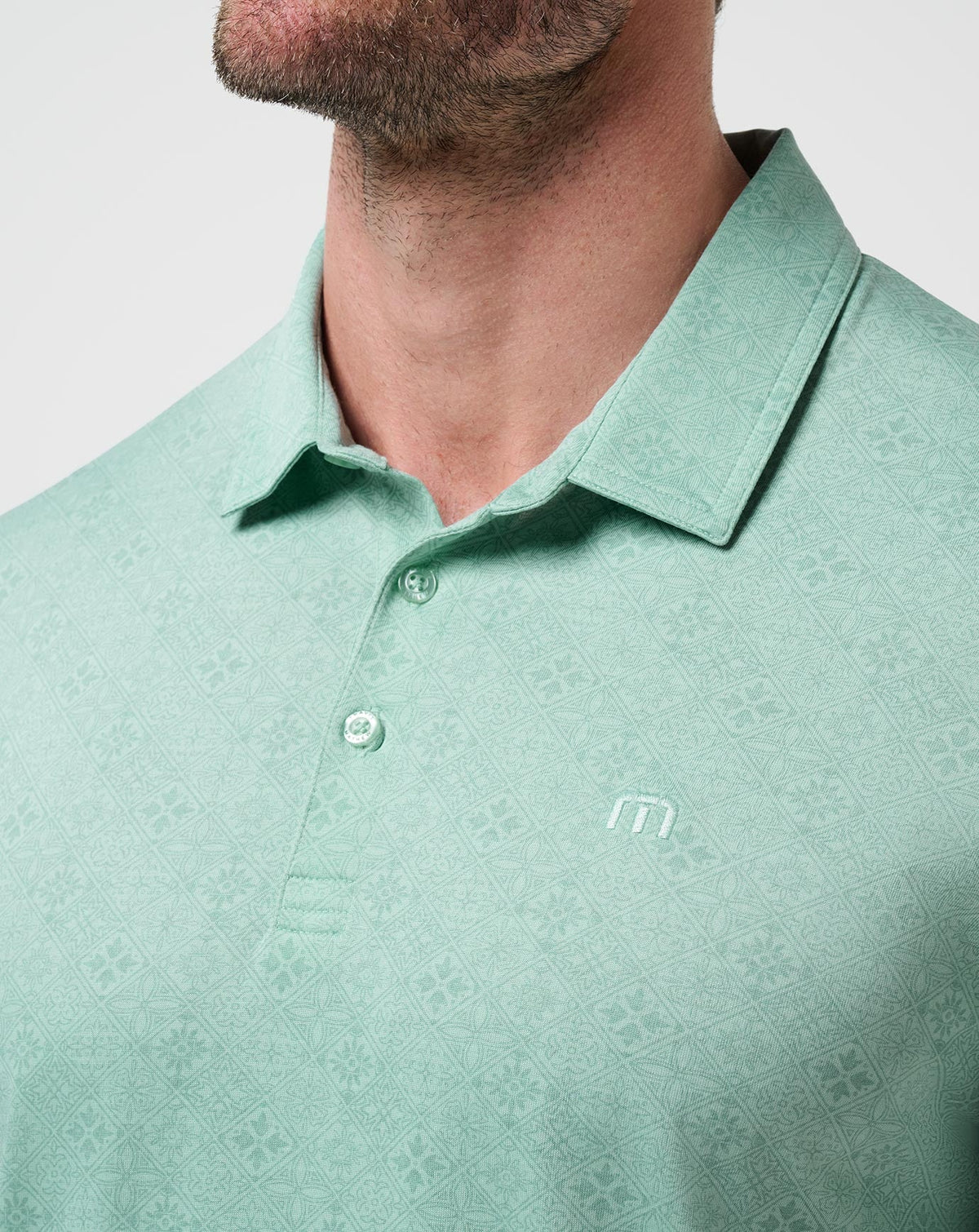 Acropolis Polo Eggshell Blue | Travis Mathew