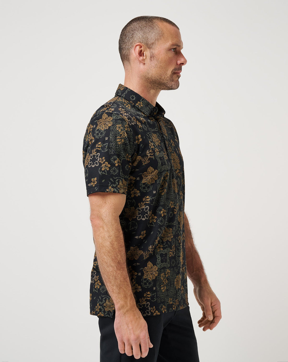Speaking My Language Polo Black | Travis Mathew