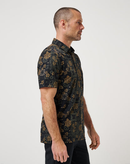 Speaking My Language Polo Black | Travis Mathew