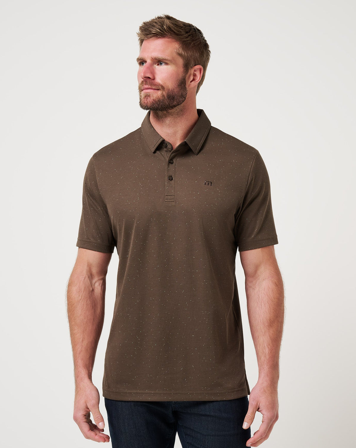 Special Trip Polo Chocolate | Travis Mathew