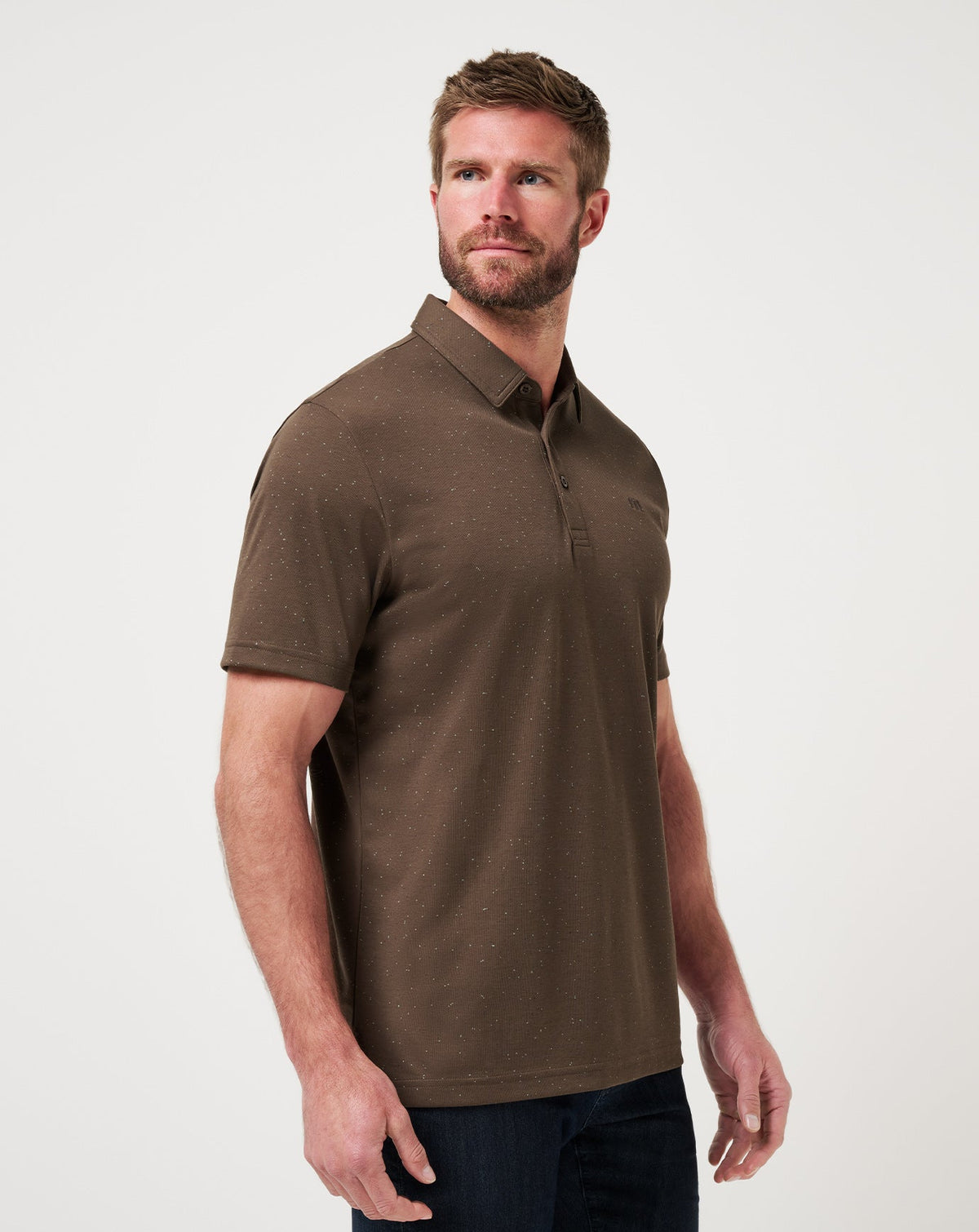 Special Trip Polo Chocolate | Travis Mathew