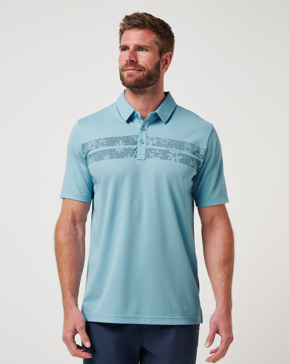 Infamy Polo Air Blue | Travis Mathew