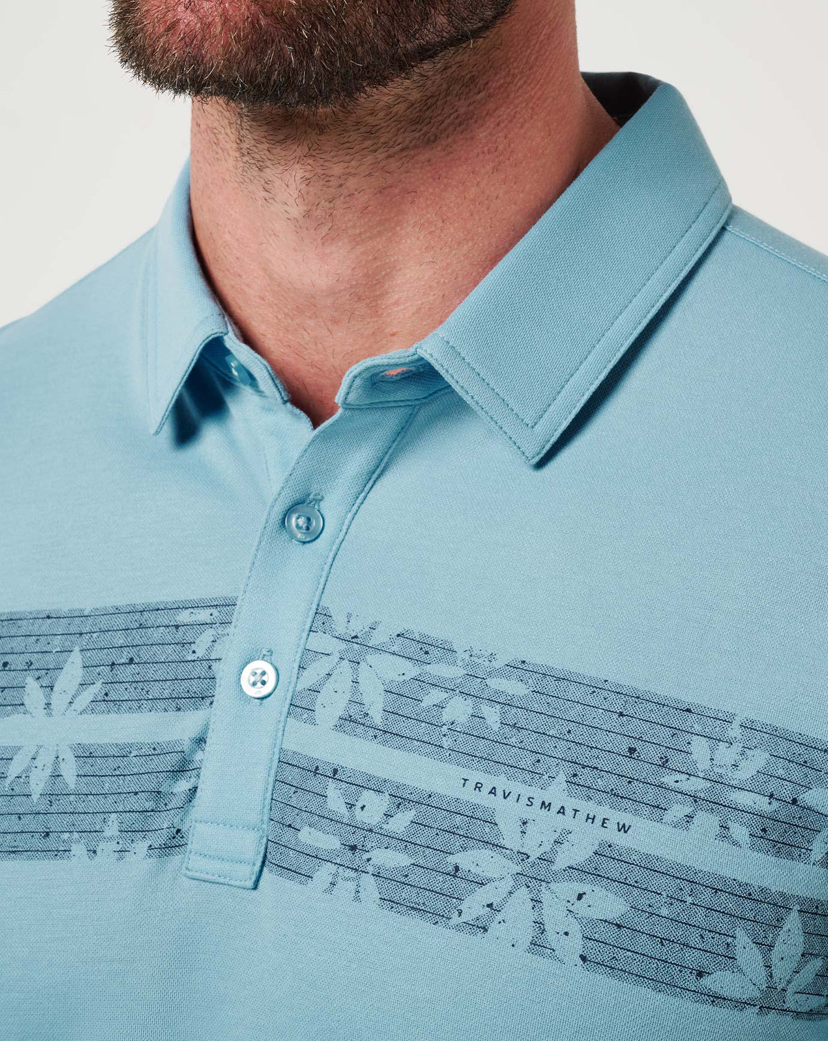 Infamy Polo Air Blue | Travis Mathew