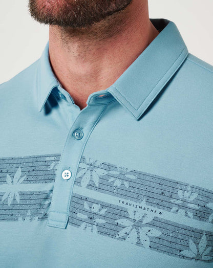 Infamy Polo Air Blue | Travis Mathew
