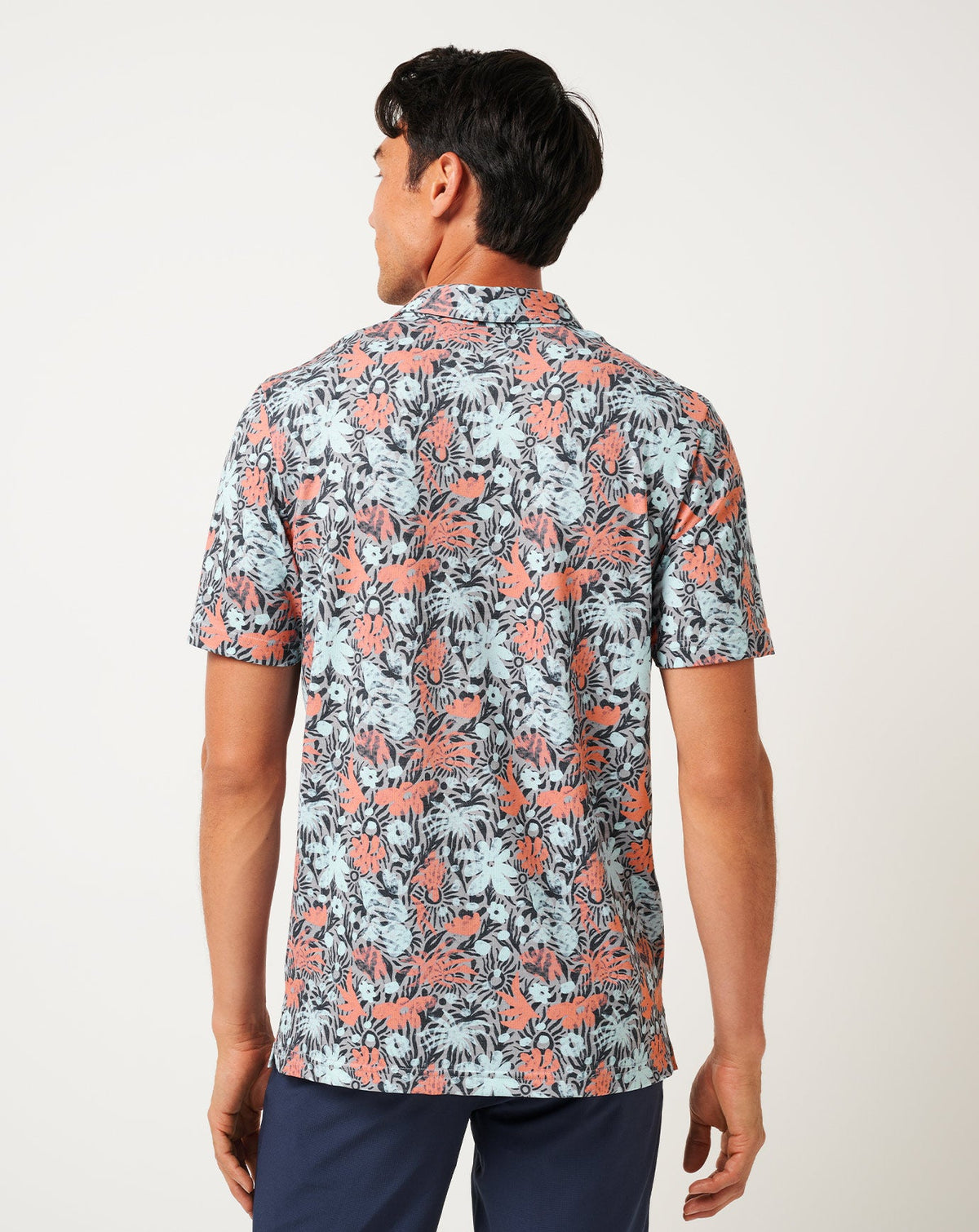 Featherweight Sands Polo Heather Medium Grey | Travis Mathew