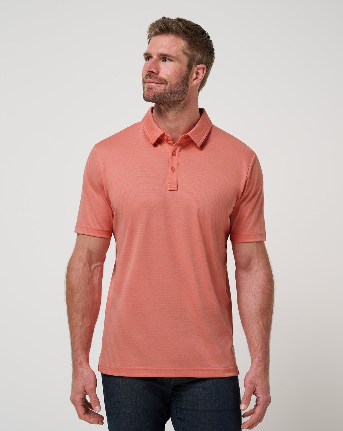 On Our Way Polo Terra Cotta | Travis Mathew