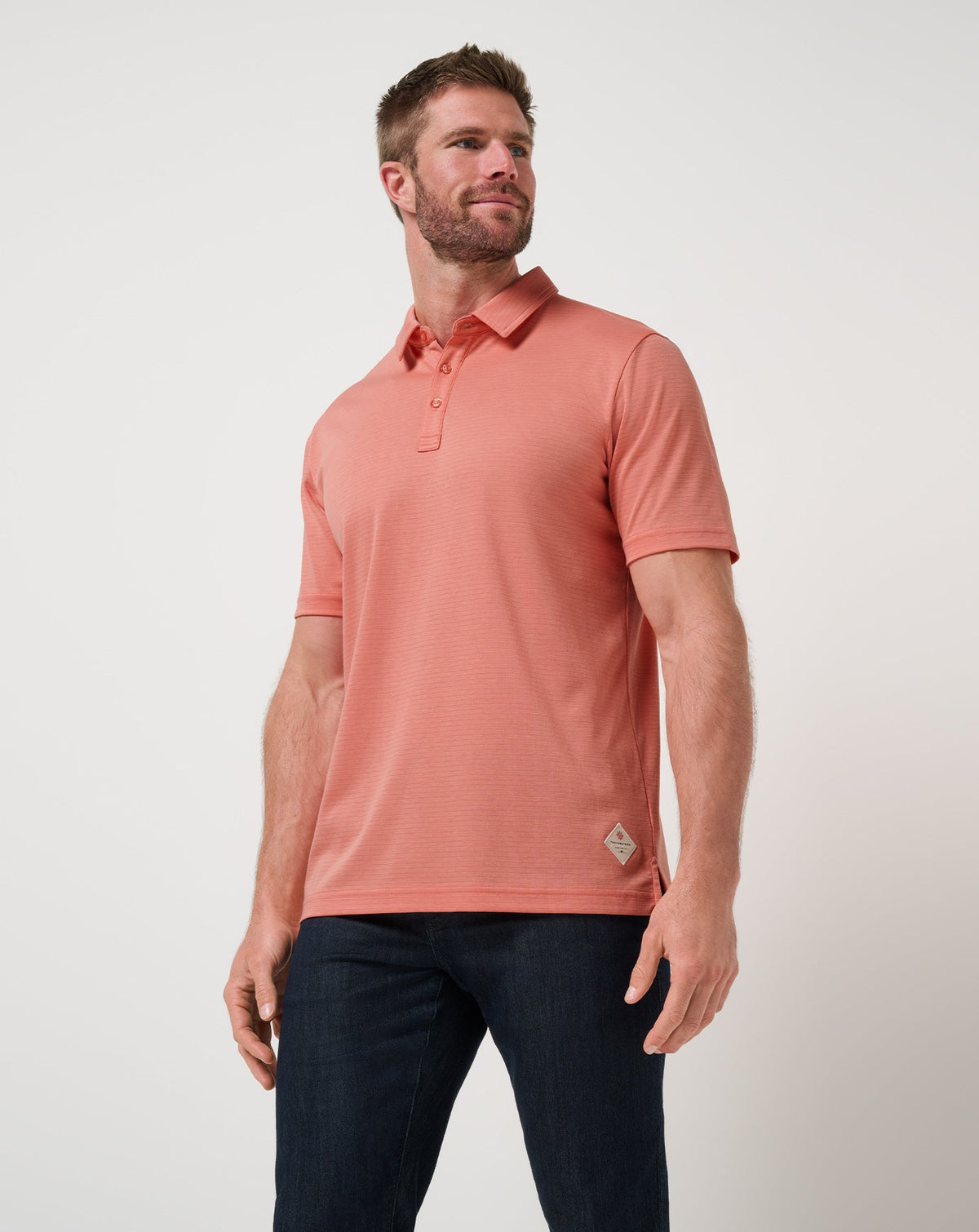 On Our Way Polo Terra Cotta | Travis Mathew
