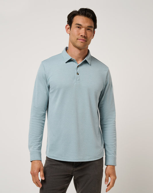 Handsome Town Long Sleeve Polo Arona | Travis Mathew