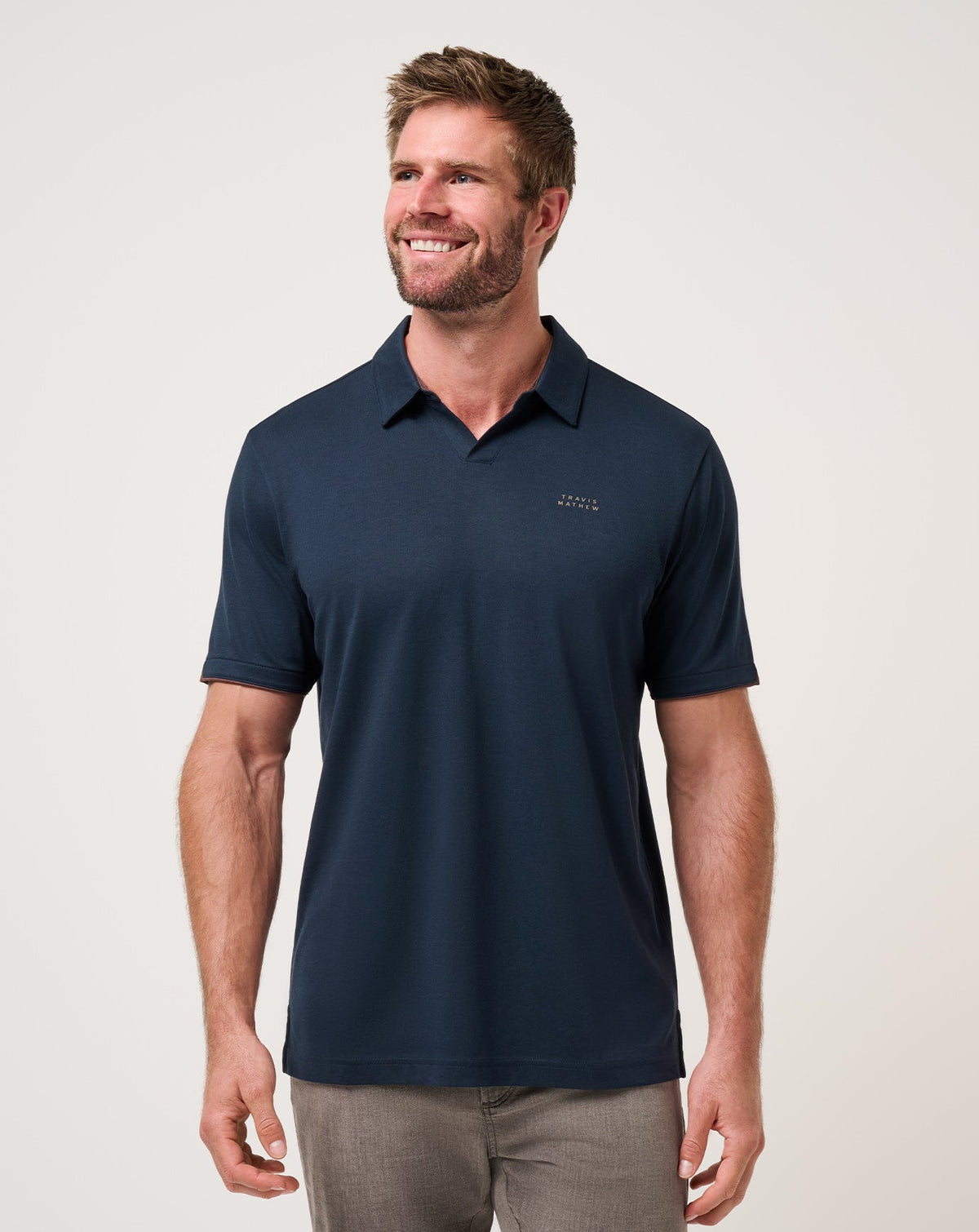 Late At Night Polo Total Eclipse | Travis Mathew