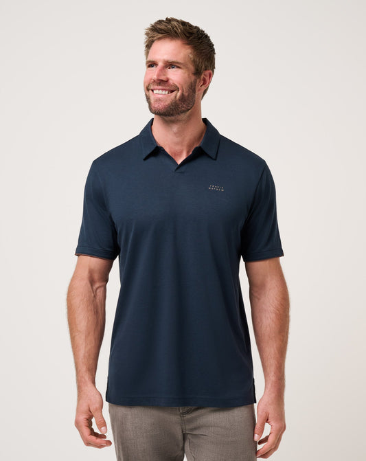 Late At Night Polo Total Eclipse | Travis Mathew