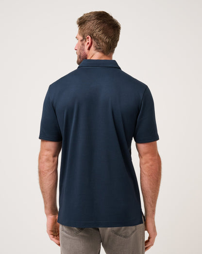 Late At Night Polo Total Eclipse | Travis Mathew