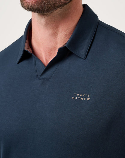 Late At Night Polo Total Eclipse | Travis Mathew