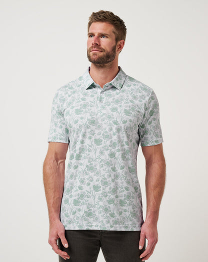 Been Abroad Polo White | Travis Mathew