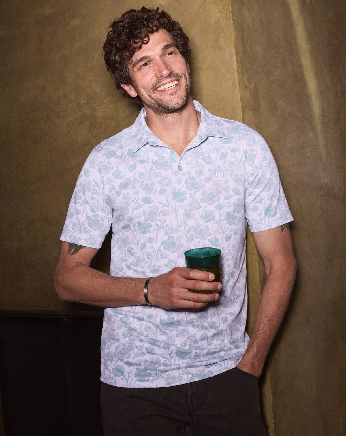 Been Abroad Polo White | Travis Mathew