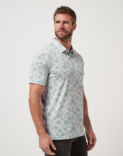 Been Abroad Polo White | Travis Mathew