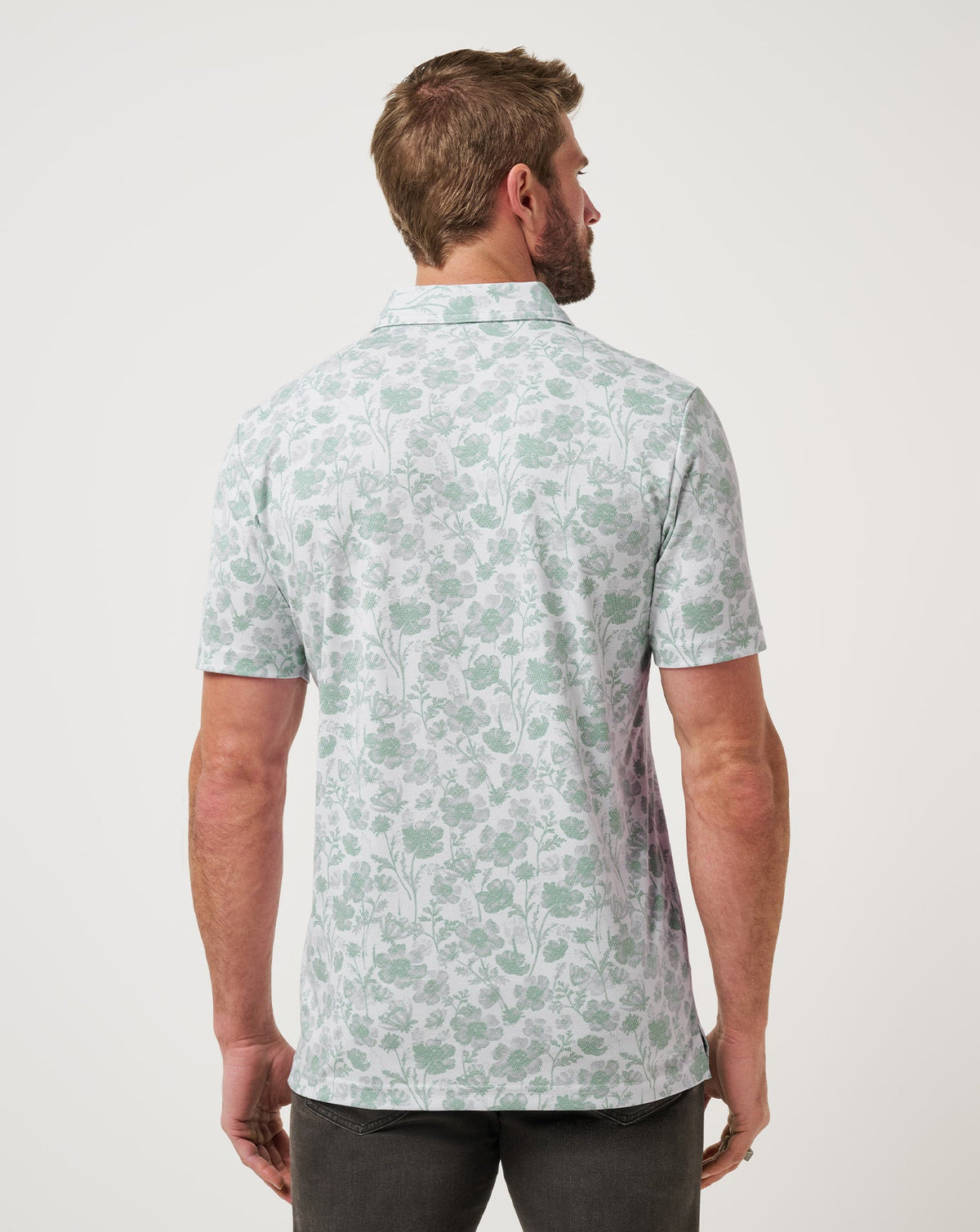 Been Abroad Polo White | Travis Mathew