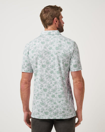 Been Abroad Polo White | Travis Mathew