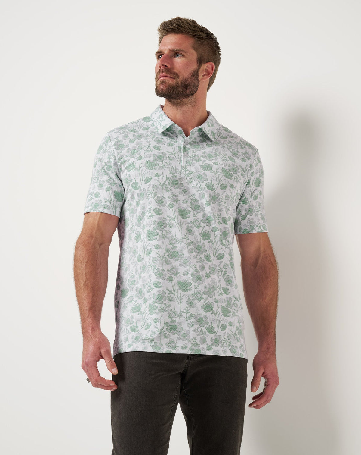 Been Abroad Polo White | Travis Mathew