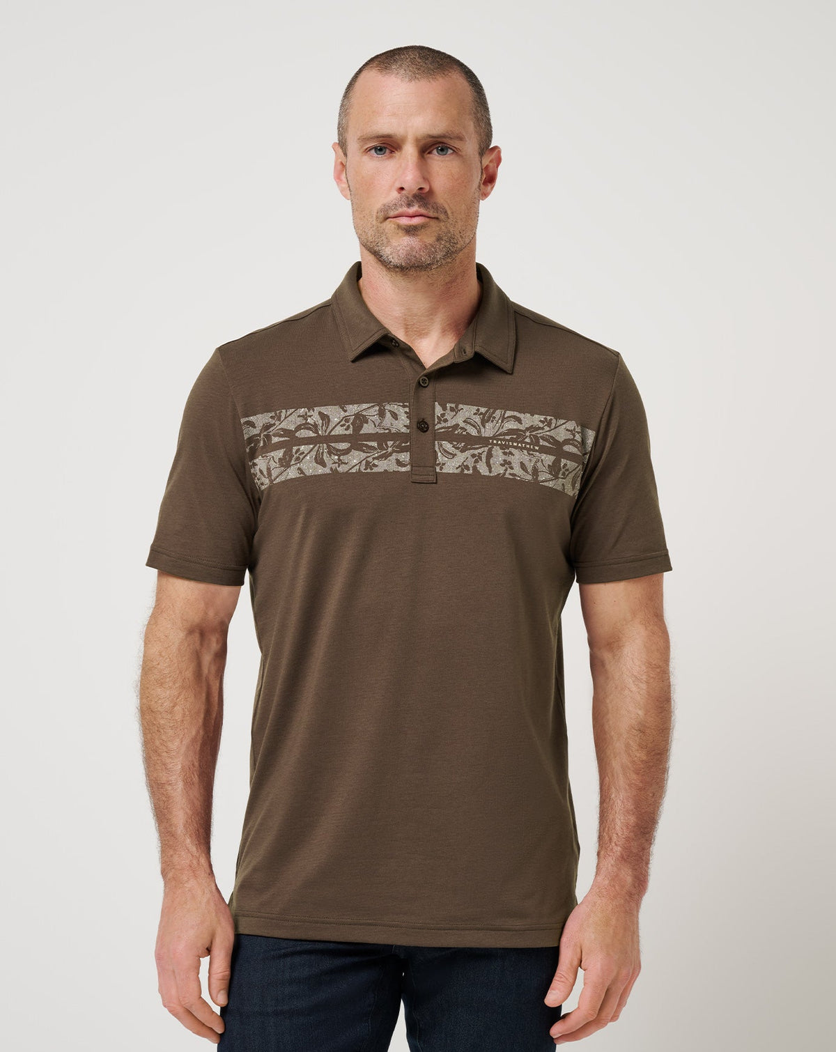 Orchard Walk Polo Chocolate | Travis Mathew