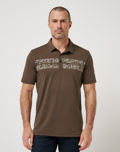 Orchard Walk Polo Chocolate | Travis Mathew
