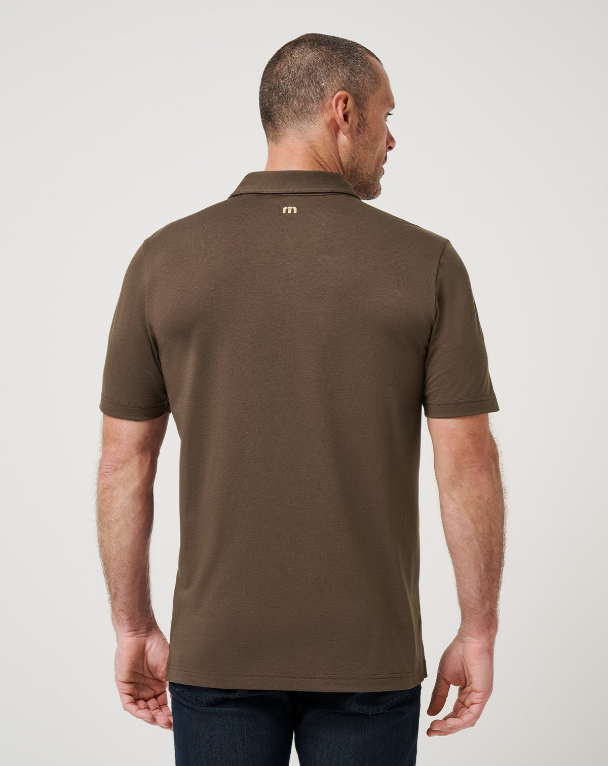 Orchard Walk Polo Chocolate | Travis Mathew