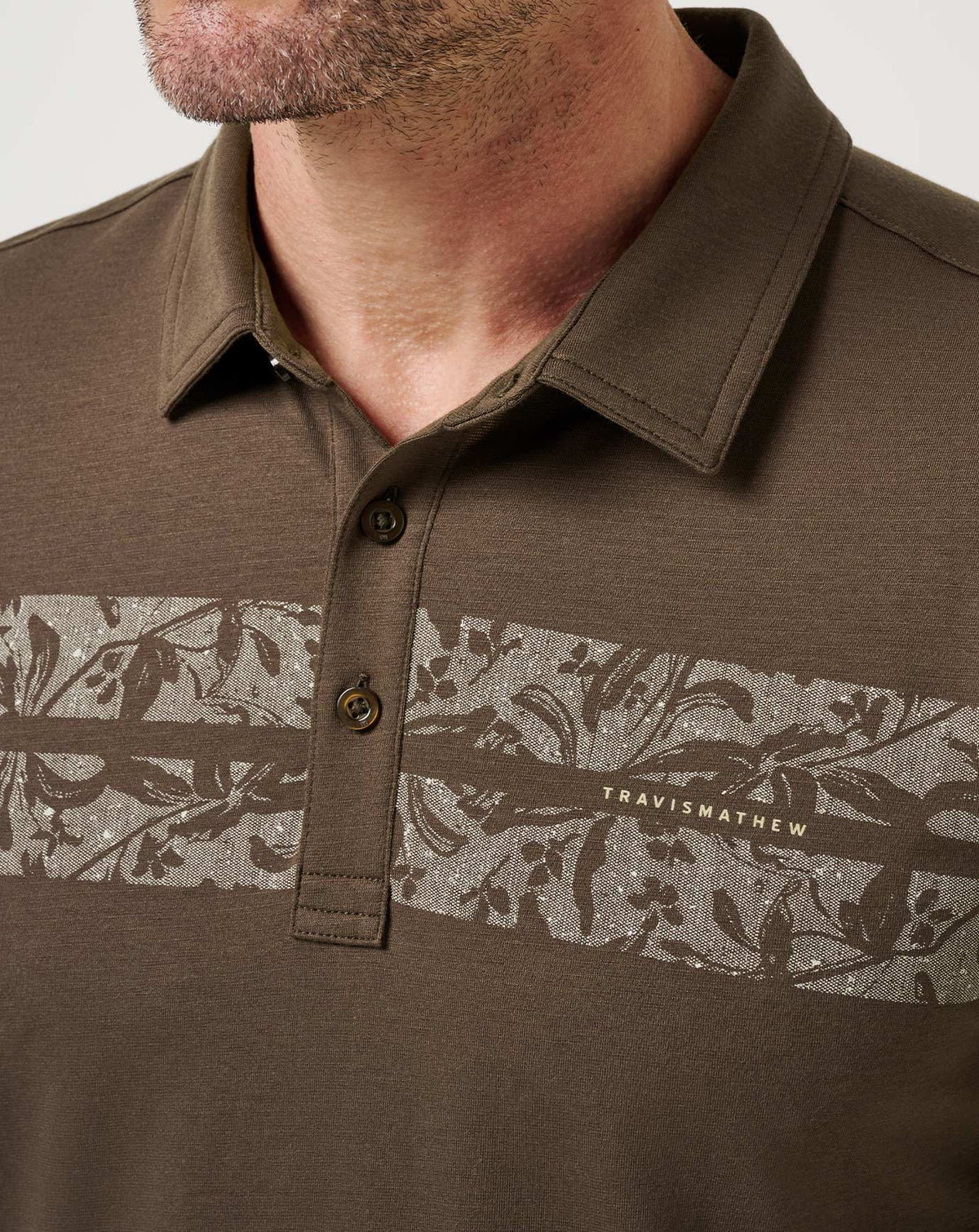 Orchard Walk Polo Chocolate | Travis Mathew