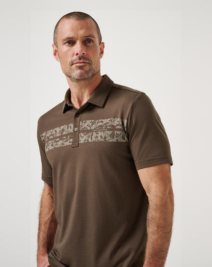 Orchard Walk Polo Chocolate | Travis Mathew