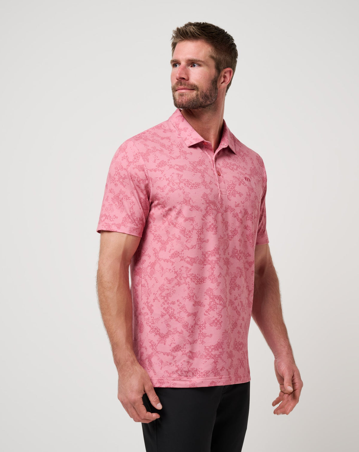 Featherweight Steep Wave Polo Dusty Rose | Travis Mathew
