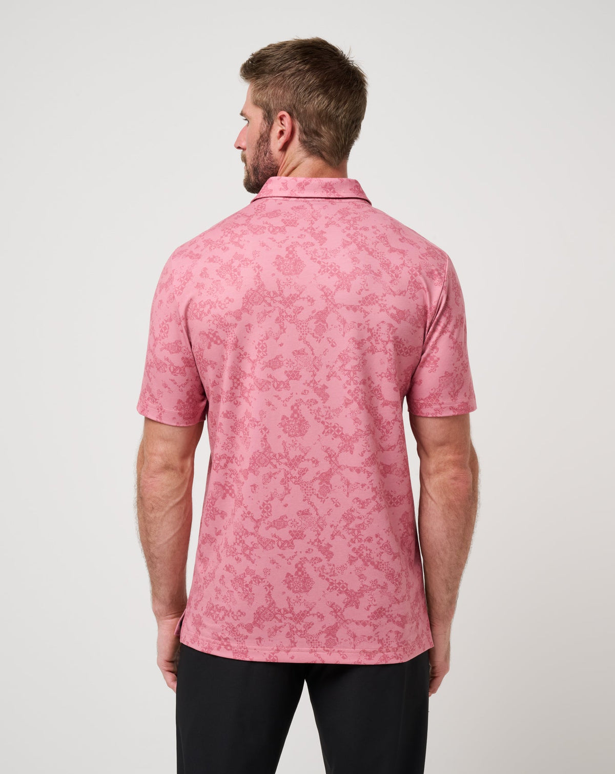 Featherweight Steep Wave Polo Dusty Rose | Travis Mathew