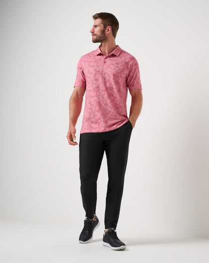 Featherweight Steep Wave Polo Dusty Rose | Travis Mathew