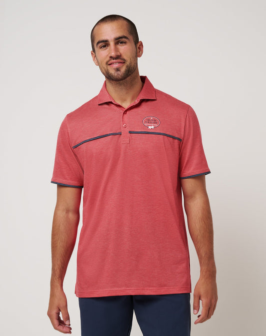 Featherweight Our Favorite Time Of Year Polo Heather Azalea | Travis Mathew
