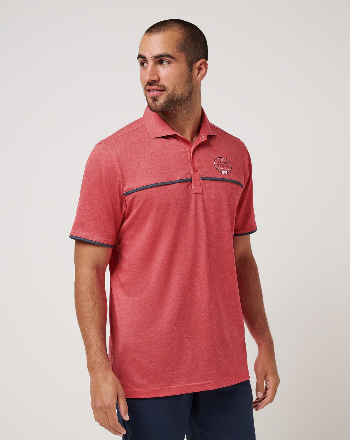 Featherweight Our Favorite Time Of Year Polo Heather Azalea | Travis Mathew