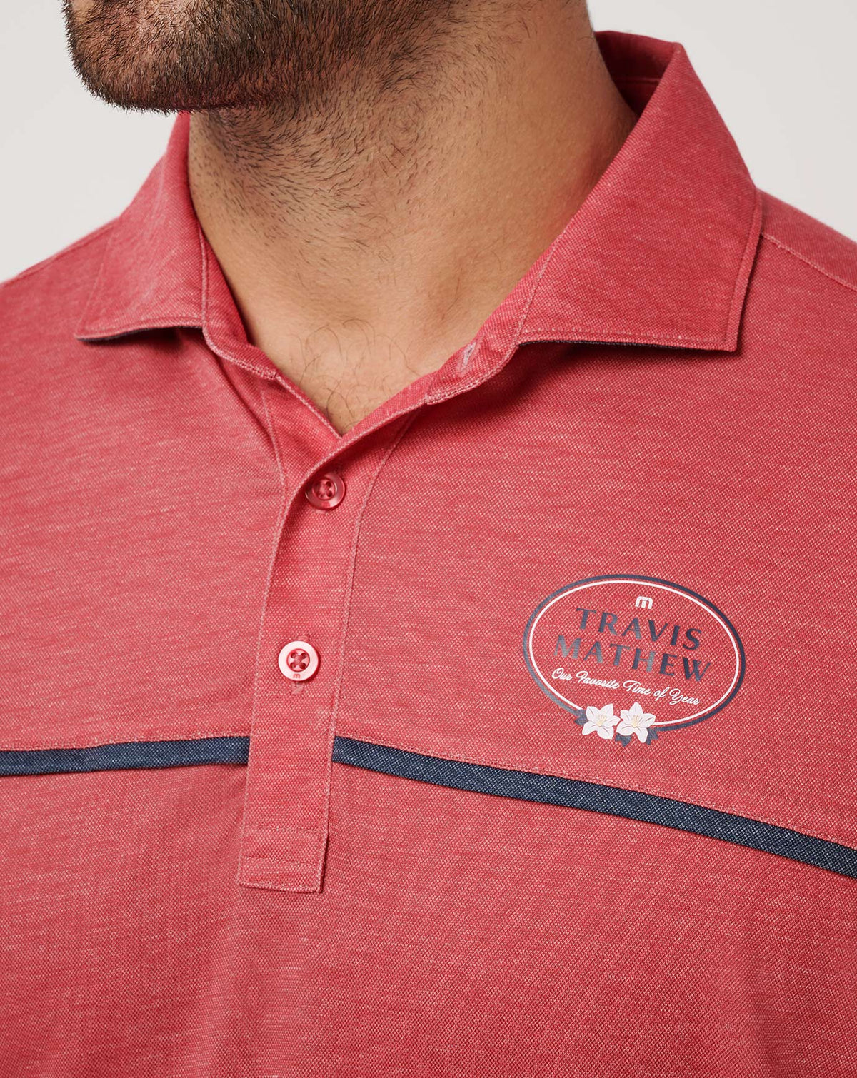 Featherweight Our Favorite Time Of Year Polo Heather Azalea | Travis Mathew
