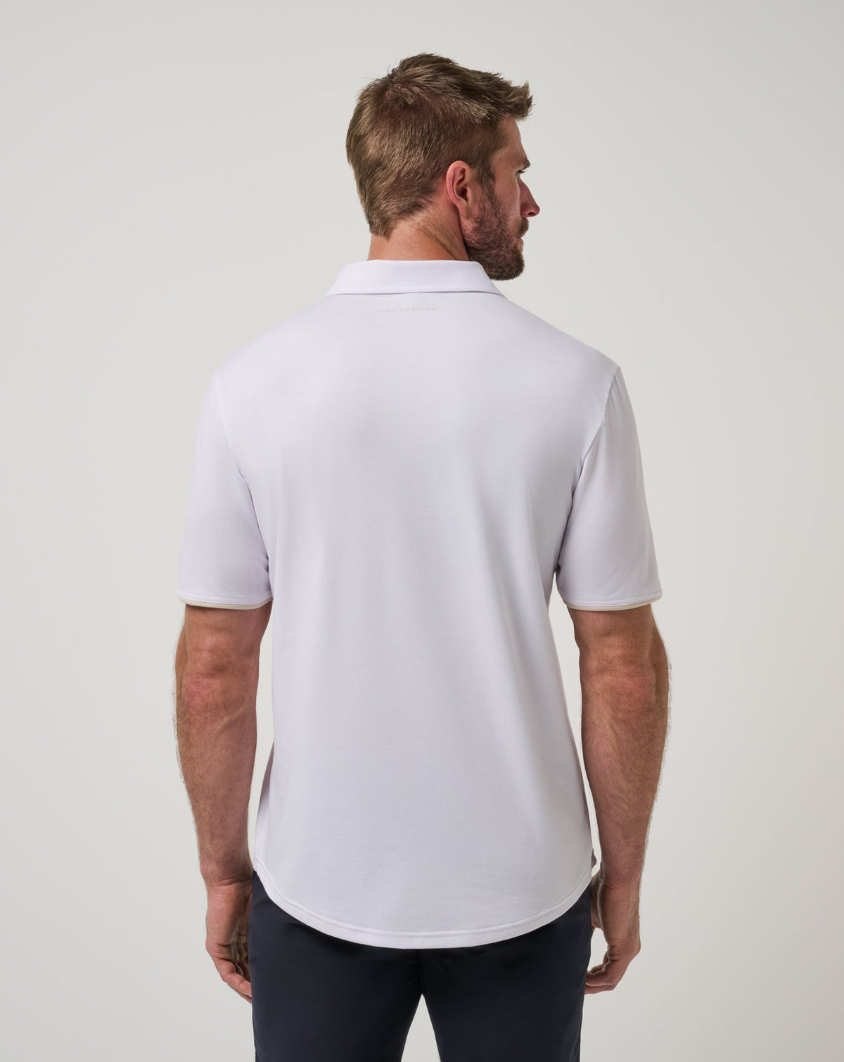 Featherweight On The Grind Polo White | Travis Mathew