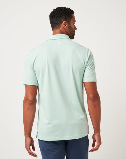 Salt Rock Polo Eggshell Blue | Travis Mathew