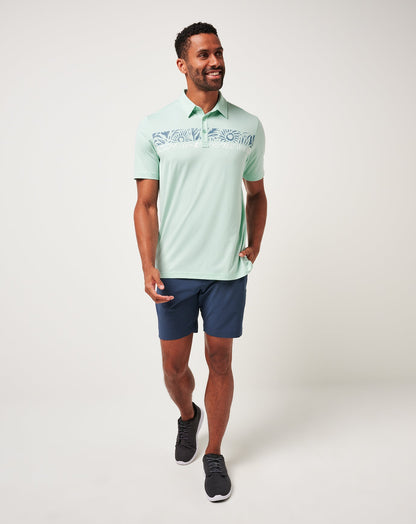 Salt Rock Polo Eggshell Blue | Travis Mathew