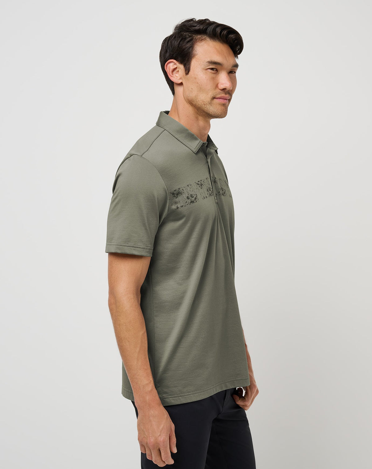 Overnight Stay Polo Dark Olive | Travis Mathew