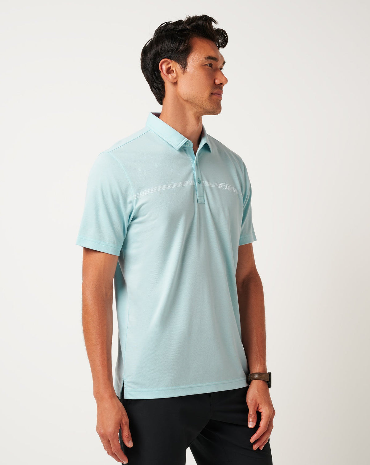 Lake Breeze Polo Cory Blue | Travis Mathew
