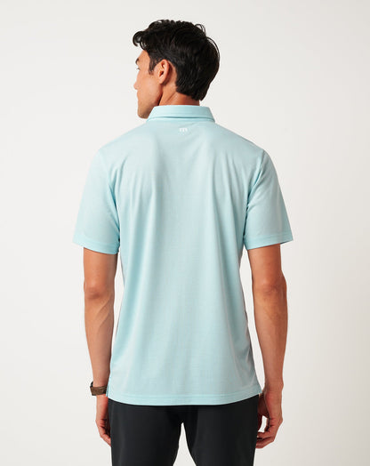 Lake Breeze Polo Cory Blue | Travis Mathew