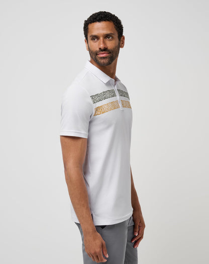 Perfect Memory Polo White | Travis Mathew