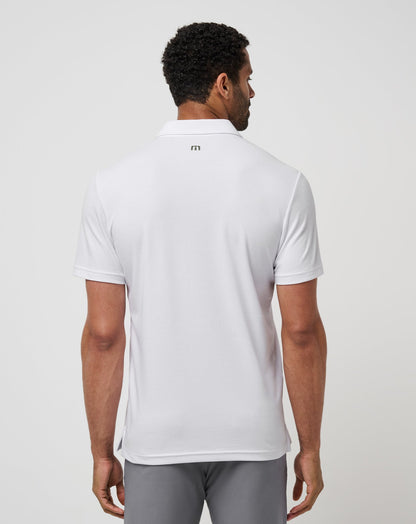 Perfect Memory Polo White | Travis Mathew