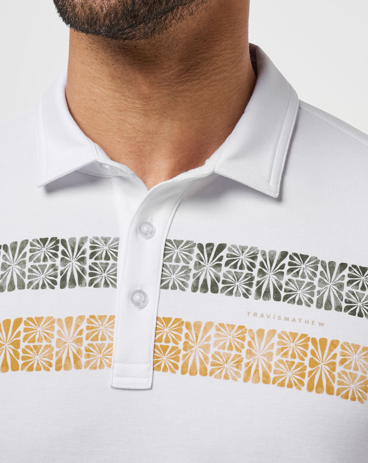 Perfect Memory Polo White | Travis Mathew