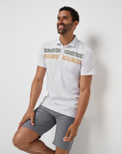 Perfect Memory Polo White | Travis Mathew