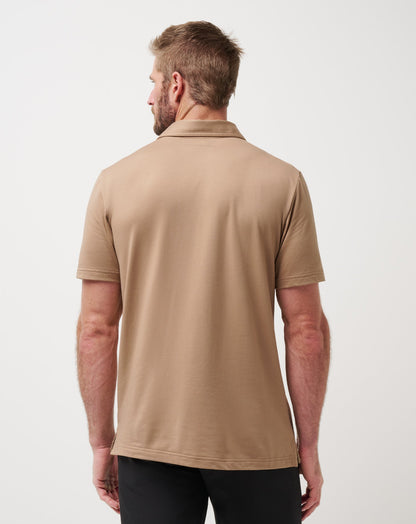 Featherweight Polo Portabella | Travis Mathew