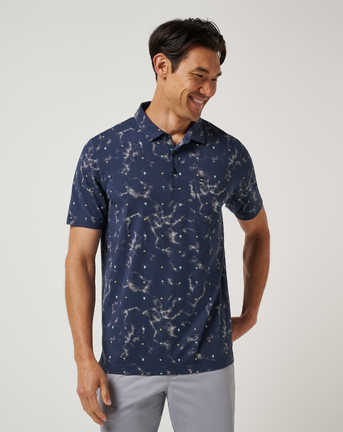 Beach Town Polo Total Eclipse | Travis Mathew